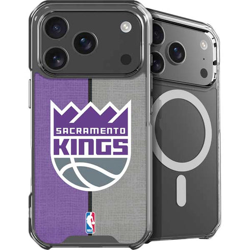NBA Sacramento Kings Split Canvas iPhone 18 Pro Max MagSafe Case