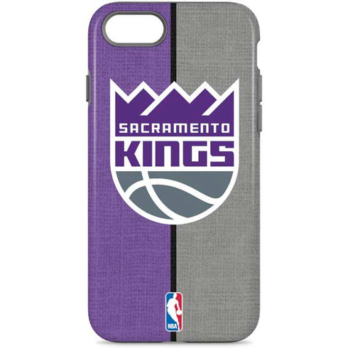 NBA Sacramento Kings Split Canvas iPhone Cases