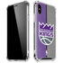 NBA Sacramento Kings Split Canvas iPhone X/XS Clear Case