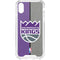 NBA Sacramento Kings Split Canvas iPhone XS Clear Case