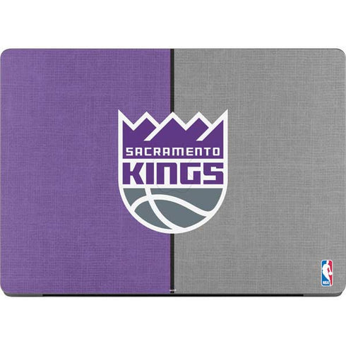 NBA Sacramento Kings Split Canvas Apple MacBook Pro 14-inch Skin