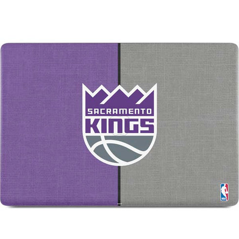 NBA Sacramento Kings Split Canvas MacBook Skins