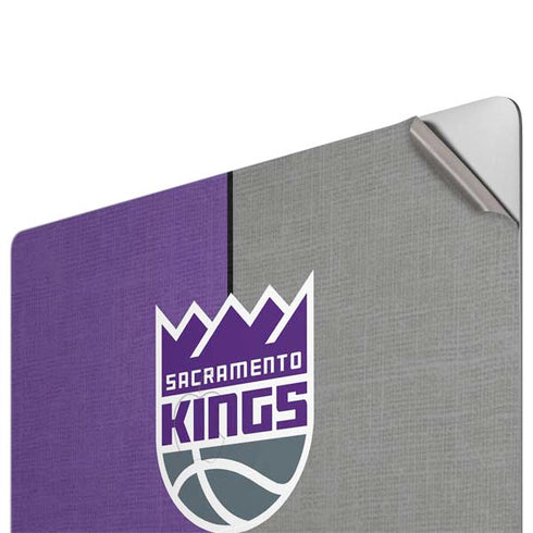 NBA Sacramento Kings Split Canvas Apple MacBook Pro 16-inch Skin