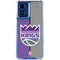 NBA Sacramento Kings Split Canvas Moto G Play 4G (2024) Clear Case
