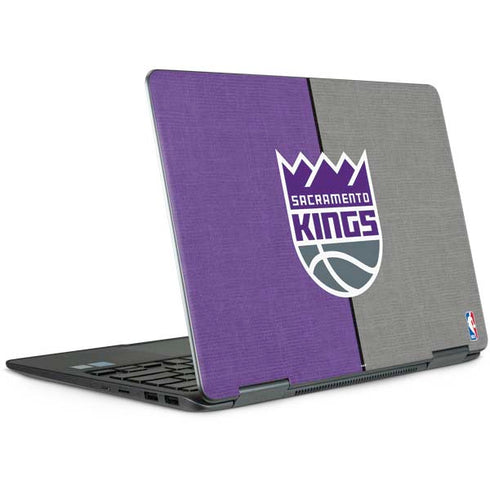 NBA Sacramento Kings Split Canvas Notebook 9 Pro 13in (2017) Skin