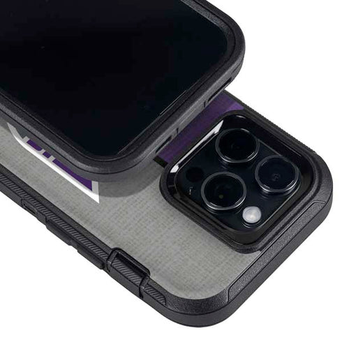 NBA Sacramento Kings Split Canvas Otterbox Defender iPhone Skin