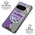 NBA Sacramento Kings Split Canvas Pixel 9/9 Pro Clear Case