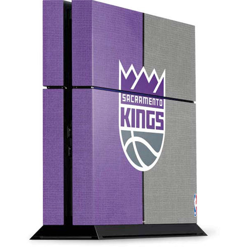 NBA Sacramento Kings Split Canvas PS4 Console Skin