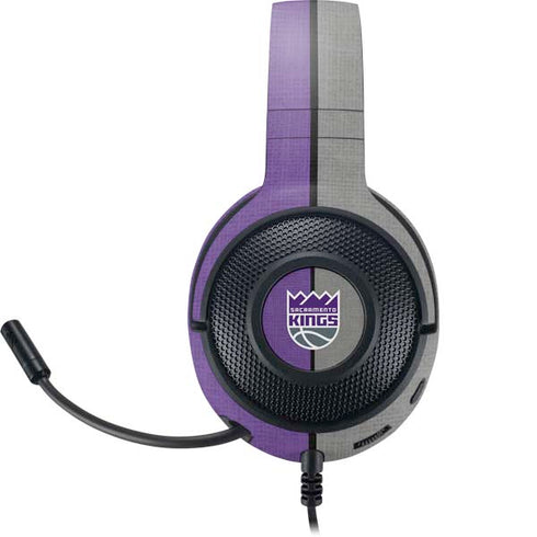 NBA Sacramento Kings Split Canvas Razer Kraken X Skin