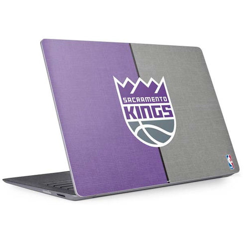 NBA Sacramento Kings Split Canvas Surface Laptop 2 Skin