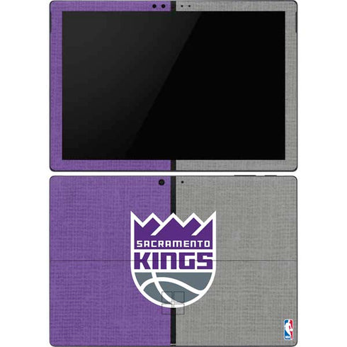 NBA Sacramento Kings Split Canvas Surface Pro 6 Skin