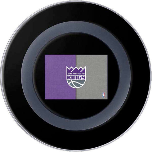 NBA Sacramento Kings Split Canvas Wireless Charger Skin