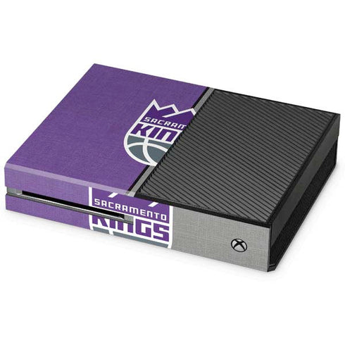 NBA Sacramento Kings Split Canvas Xbox One Console Skin