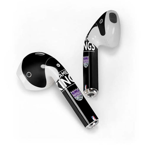 NBA Sacramento Kings Standard - Black Apple AirPods Skin