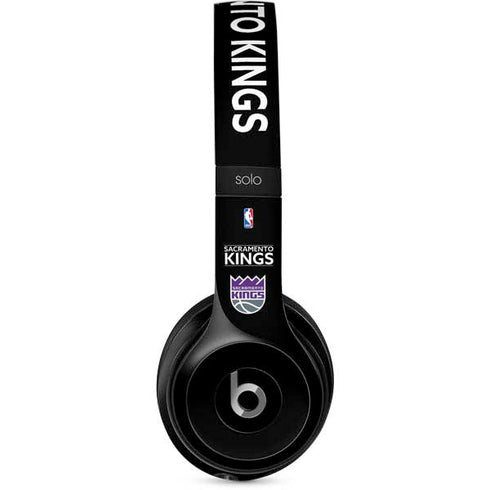 NBA Sacramento Kings Standard - Black Beats Solo 2 Wired Skin