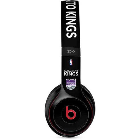 NBA Sacramento Kings Standard - Black Beats Solo 2 Wireless Skin