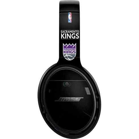 NBA Sacramento Kings Standard - Black Bose QuietComfort 35 Headphones Skin