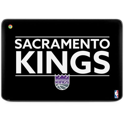 NBA Sacramento Kings Standard - Black HP Chromebook Skin