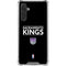 NBA Sacramento Kings Standard - Black Galaxy A17 Clear Case