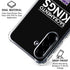 NBA Sacramento Kings Standard - Black Galaxy A36 5G Clear Case