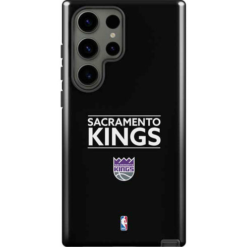 NBA Sacramento Kings Standard - Black Galaxy S23 Ultra Pro Case