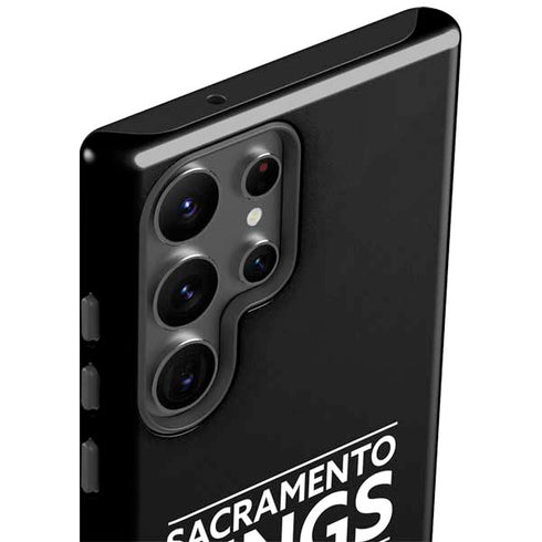 NBA Sacramento Kings Standard - Black Galaxy S23 Ultra Pro Case