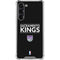 NBA Sacramento Kings Standard - Black Galaxy S24 FE Clear Case