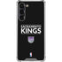 NBA Sacramento Kings Standard - Black Galaxy S24 FE Clear Case