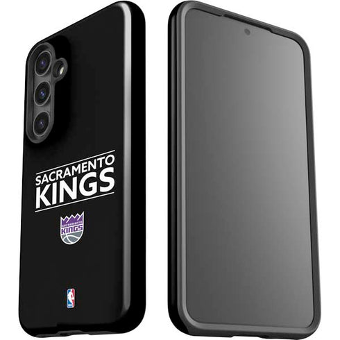 NBA Sacramento Kings Standard - Black Galaxy S25 Plus Impact Case