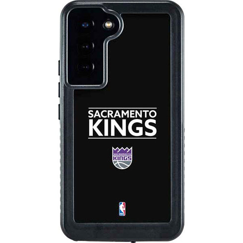NBA Sacramento Kings Standard - Black Galaxy S24 Plus Waterproof Case