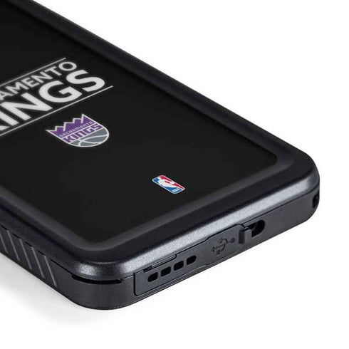 NBA Sacramento Kings Standard - Black Galaxy S24 Plus Waterproof Case
