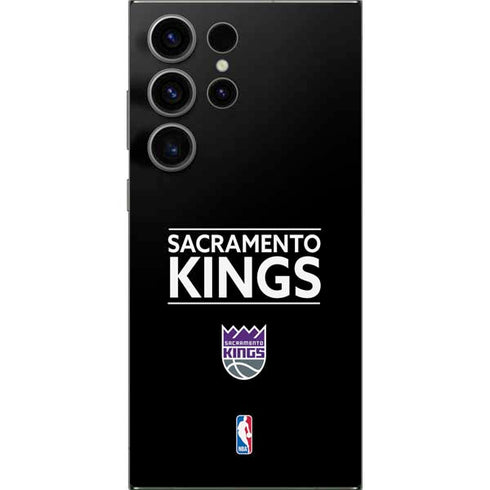 NBA Sacramento Kings Standard - Black Galaxy S24 Ultra Skin