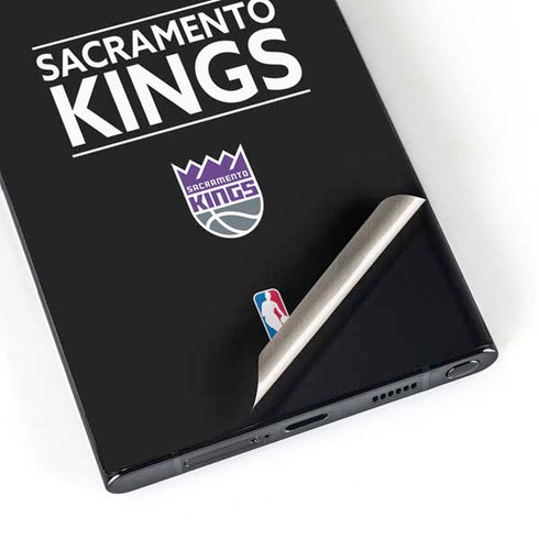 NBA Sacramento Kings Standard - Black Galaxy S25 Ultra Skin