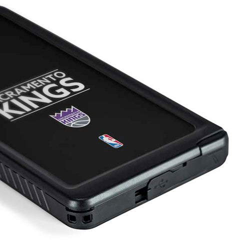 NBA Sacramento Kings Standard - Black Galaxy S24 Ultra Waterproof Case