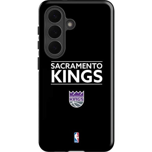 NBA Sacramento Kings Standard - Black Galaxy S26 Plus Impact Case