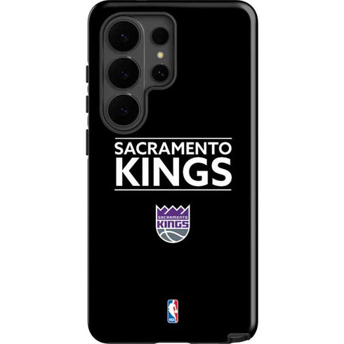 NBA Sacramento Kings Standard - Black Galaxy S26 Ultra Impact Case