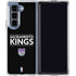 NBA Sacramento Kings Standard - Black Galaxy Z Fold5 5G Clear Case