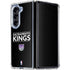 NBA Sacramento Kings Standard - Black Galaxy Z Fold5 5G Clear Case