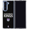 NBA Sacramento Kings Standard - Black Galaxy Z Fold6 Clear Case