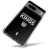 NBA Sacramento Kings Standard - Black Google Pixel 8a Clear Case