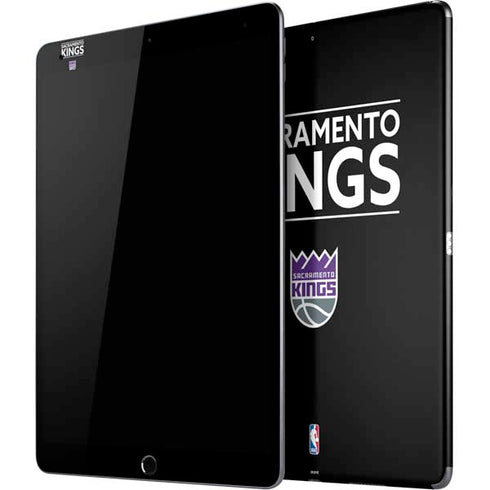 NBA Sacramento Kings Standard - Black iPad Skins