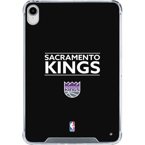 NBA Sacramento Kings Standard - Black iPad 11th Gen (2025) Clear Case