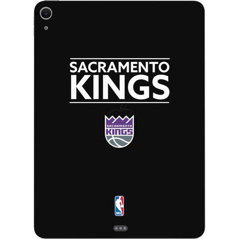 NBA Sacramento Kings Standard - Black Apple iPad Air Skin