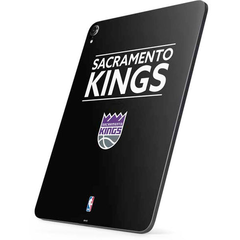 NBA Sacramento Kings Standard - Black Apple iPad Pro Skin