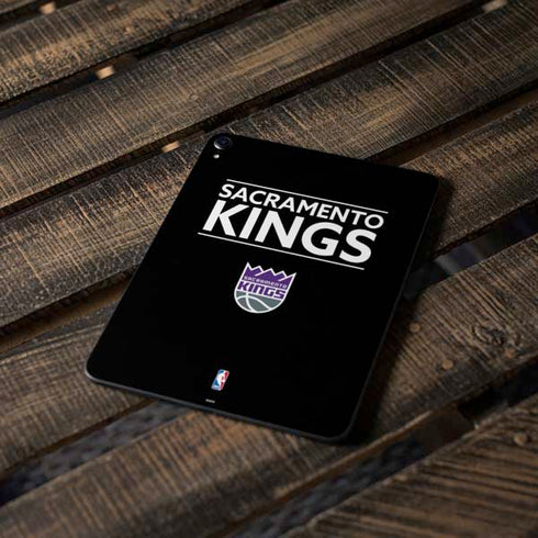 NBA Sacramento Kings Standard - Black Apple iPad Pro Skin