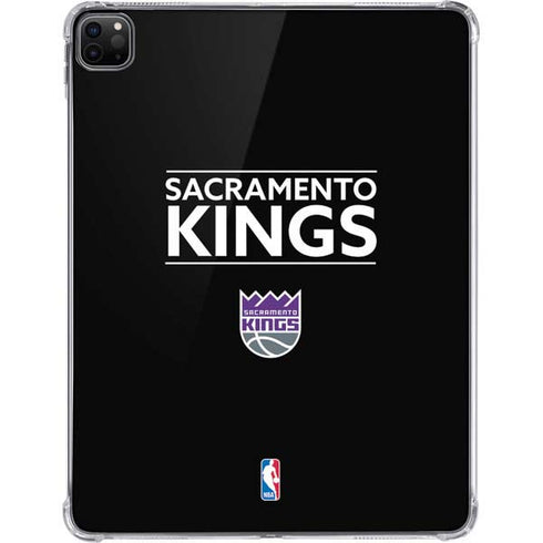 NBA Sacramento Kings Standard - Black iPad Pro 11in (2024) Clear Case
