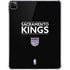 NBA Sacramento Kings Standard - Black iPad Pro 11in (2024) Clear Case