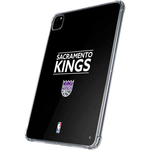 NBA Sacramento Kings Standard - Black iPad Pro 11in (2024) Clear Case