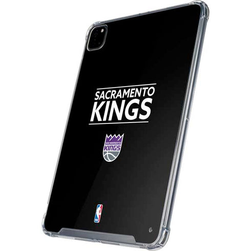 NBA Sacramento Kings Standard - Black iPad Cases