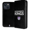 NBA Sacramento Kings Standard - Black iPhone 13 Folio Case